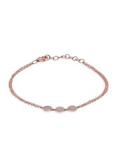 Saks Fifth Avenue 14K Rose Gold & 0.05 TCW Diamond Bracelet