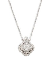 Saks Fifth Avenue 14K White Gold & 0.49 TCW Diamond Pendant Necklace