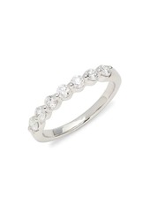 Saks Fifth Avenue 14K White Gold & 0.5 TCW Lab Grown Diamond Band Ring