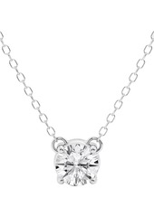 Saks Fifth Avenue 14K White Gold & 0.5 TCW Lab-Grown Diamond Pendant Necklace