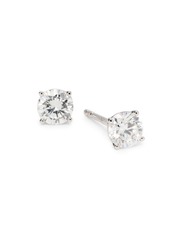 Saks Fifth Avenue 14K White Gold & 0.5 TCW Lab Grown Diamond Stud Earrings