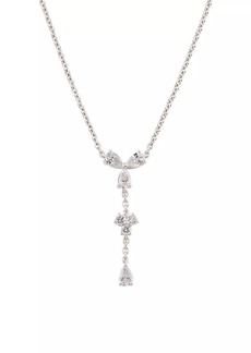 Saks Fifth Avenue 14K White Gold & 0.5 TCW Lab-Grown Diamond Y-Necklace