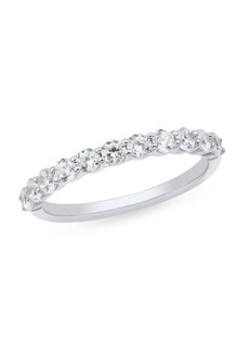 Saks Fifth Avenue 14K White Gold & 0.55 TCW Diamond Ring