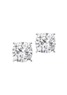 Saks Fifth Avenue 14K White Gold & 12 TCW Lab-Grown Diamond Stud Earrings