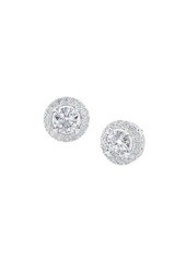 Saks Fifth Avenue 14K White Gold & 1.25 TCW Lab-Grown Diamond Stud Earrings