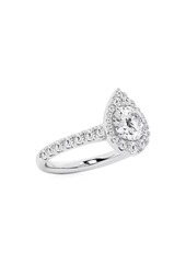 Saks Fifth Avenue 14K White Gold & 1.75 TCW Diamond Halo Ring