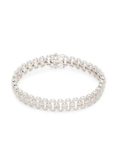 Saks Fifth Avenue 14K White Gold & 3 TCW Diamond Bracelet