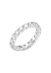 Saks Fifth Avenue 14K White Gold & 3.00 TCW Diamond Eternity Band