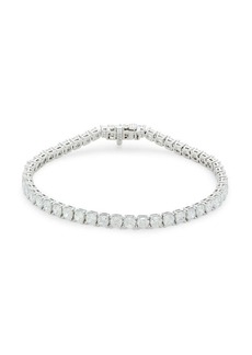 Saks Fifth Avenue 14K White Gold & 9.50 TCW Lab Grown Diamond Bracelet