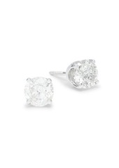 Saks Fifth Avenue 14K White Gold & 1.5 TCW Diamond Stud Earrings