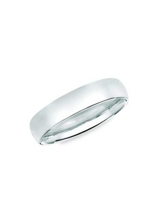 Saks Fifth Avenue 14K White Gold Band Ring