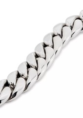 Saks Fifth Avenue 14K White Gold Curb Chain Bracelet/7.25"