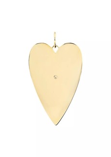 Saks Fifth Avenue 14K Yellow Gold & 0.01 TCW Diamond Heart Pendant