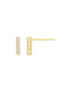 Saks Fifth Avenue 14K Yellow Gold & 0.15 TCW Diamond Stud Earrings