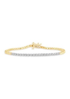 Saks Fifth Avenue 14K Yellow Gold & 0.20 TCW Diamond Bracelet