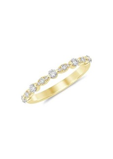 Saks Fifth Avenue ​14K Yellow Gold & 0.25 TCW Diamond Band Ring