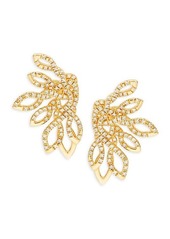 Saks Fifth Avenue 14K Yellow Gold & 0.33 TWC Diamond Earrings