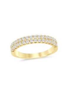 Saks Fifth Avenue 14K Yellow Gold & 0.5 TCW Diamond Band Ring