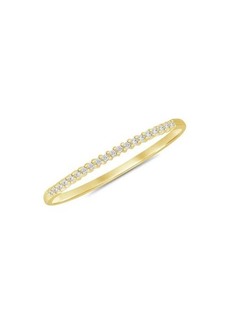 Saks Fifth Avenue ​14K Yellow Gold & 0.5 TCW Diamond Band Ring