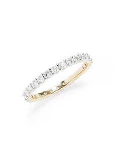 Saks Fifth Avenue 14K Yellow Gold & 1 TCW Diamond Eternity Ring