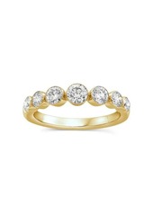 Saks Fifth Avenue 14K Yellow Gold & 1 TCW Lab Grown Diamond Anniversary Band Ring