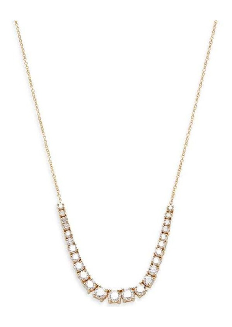 Saks Fifth Avenue 14K Yellow Gold & 2 TCW Lab Grown Diamond Necklace