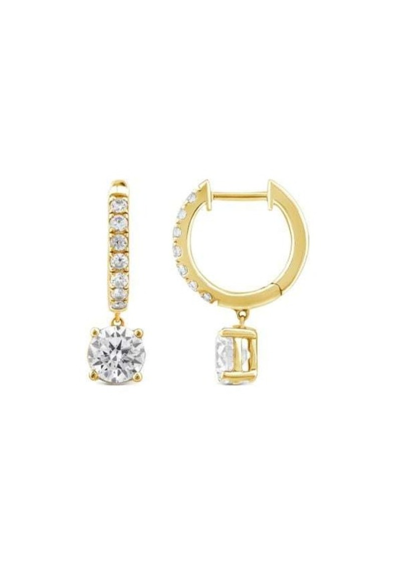 Saks Fifth Avenue 14K Yellow Gold & 2.5 TCW Lab Grown Diamond Drop Earrings