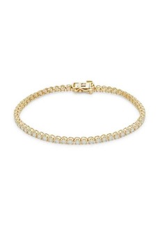 Saks Fifth Avenue 14K Yellow Gold & 3 TCW Lab Grown Diamond Bracelet