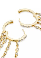 Saks Fifth Avenue 14K Yellow Gold & 3.41 TCW Diamond Drop Earrings