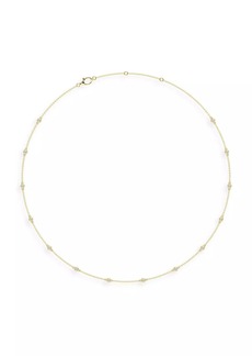 Saks Fifth Avenue 14K Yellow Gold & Lab-Grown Diamond Station Necklace/5.00-20.00 TCW