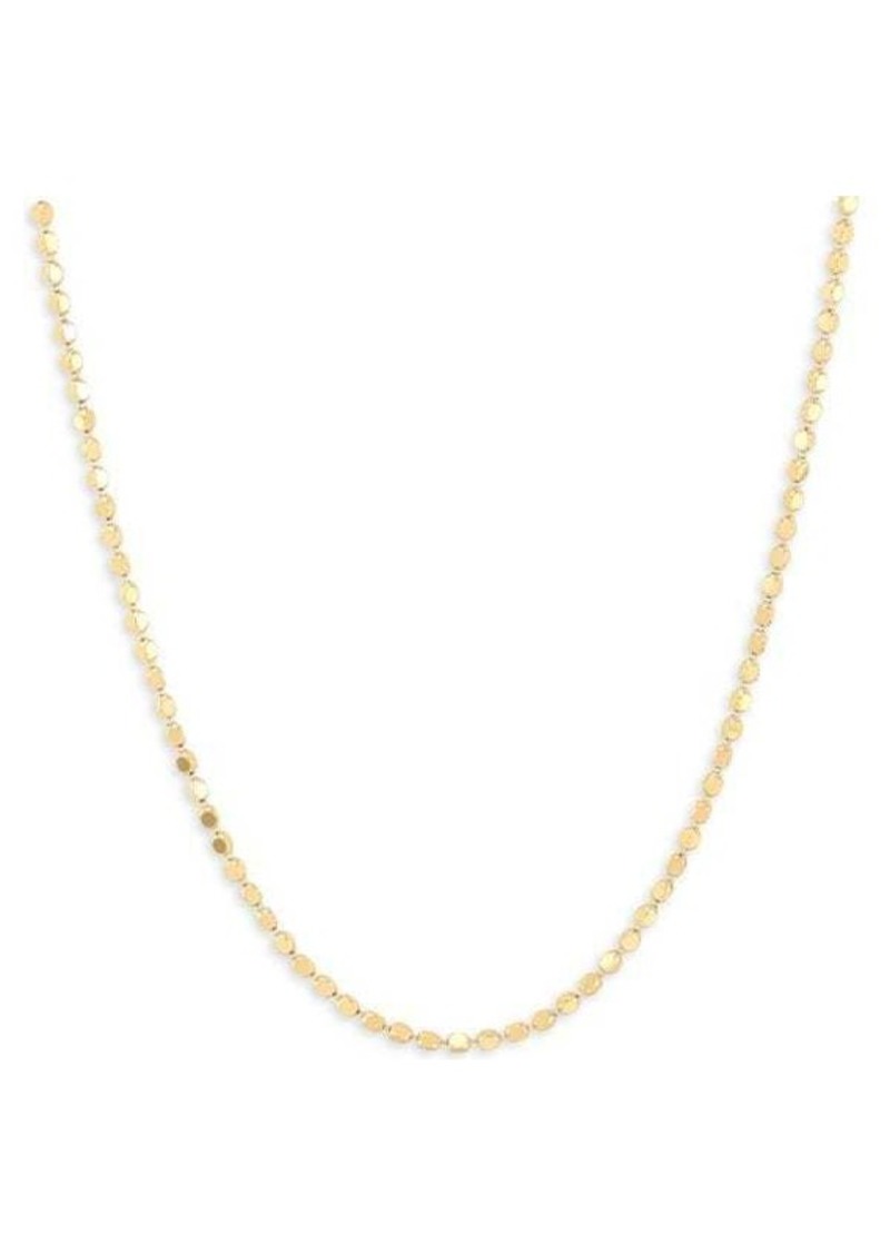 Saks Fifth Avenue 14K Yellow Gold Beaded Link Necklace