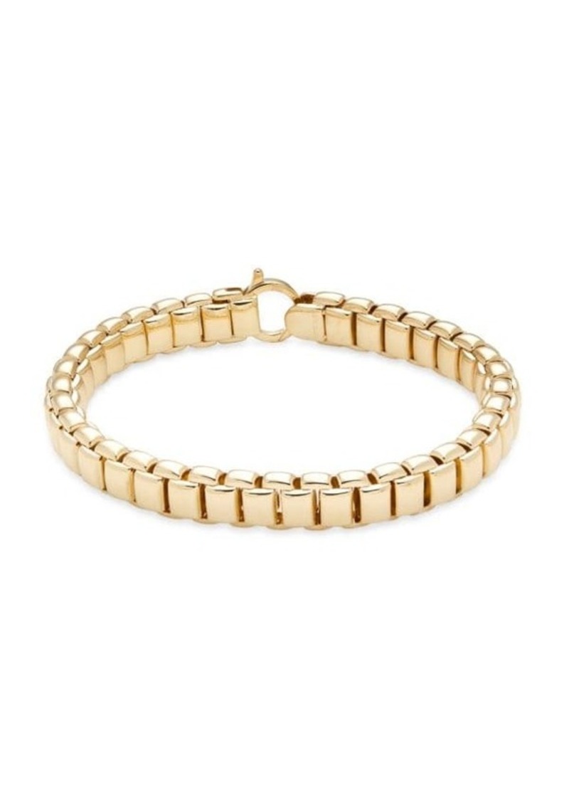 Saks Fifth Avenue 14K Yellow Gold Box Chain Bracelet