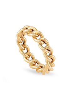 Saks Fifth Avenue 14K Yellow Gold Curb Chain Ring
