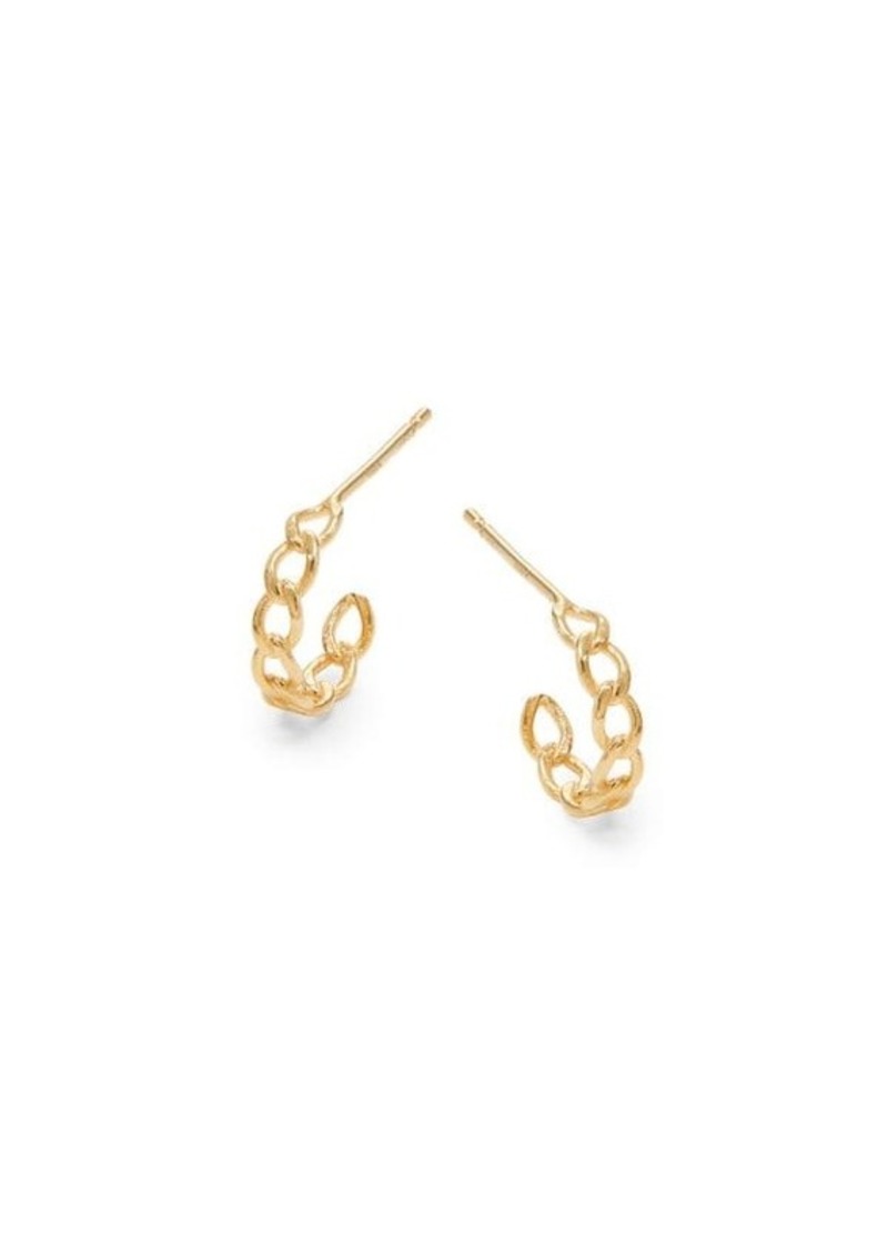 Saks Fifth Avenue 14K Yellow Gold Earrings