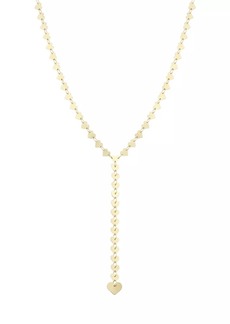Saks Fifth Avenue 14K Yellow Gold Heart Lariat Necklace