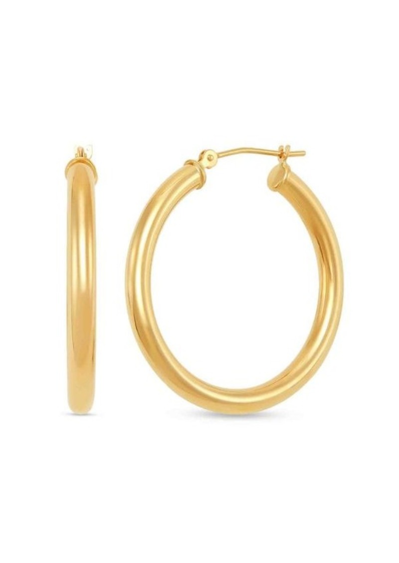 Saks Fifth Avenue 14K Yellow Gold Hoop Earrings