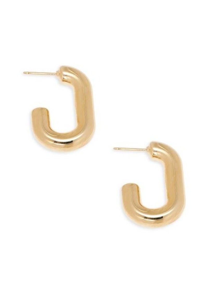 Saks Fifth Avenue 14K Yellow Gold Hoop Earrings