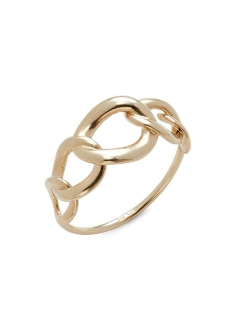 Saks Fifth Avenue 14K Yellow Gold Link Ring