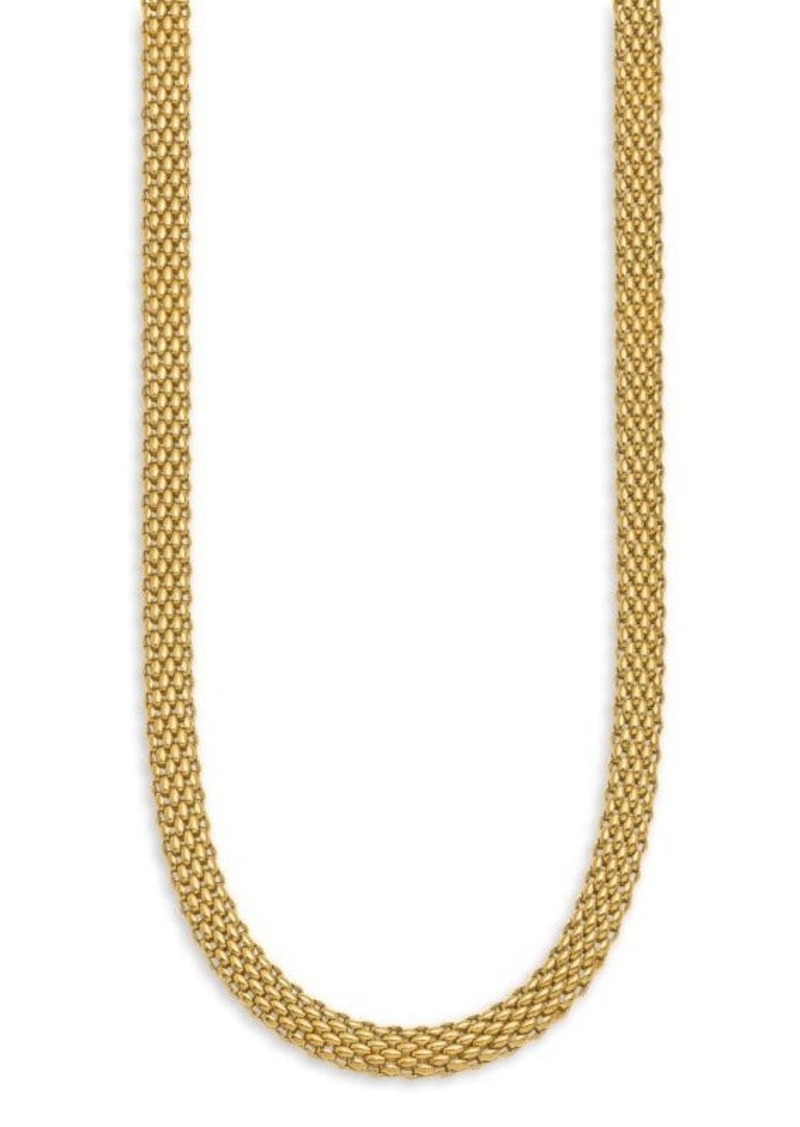 Saks Fifth Avenue ​14K Yellow Gold Omega 18” Chain Necklace