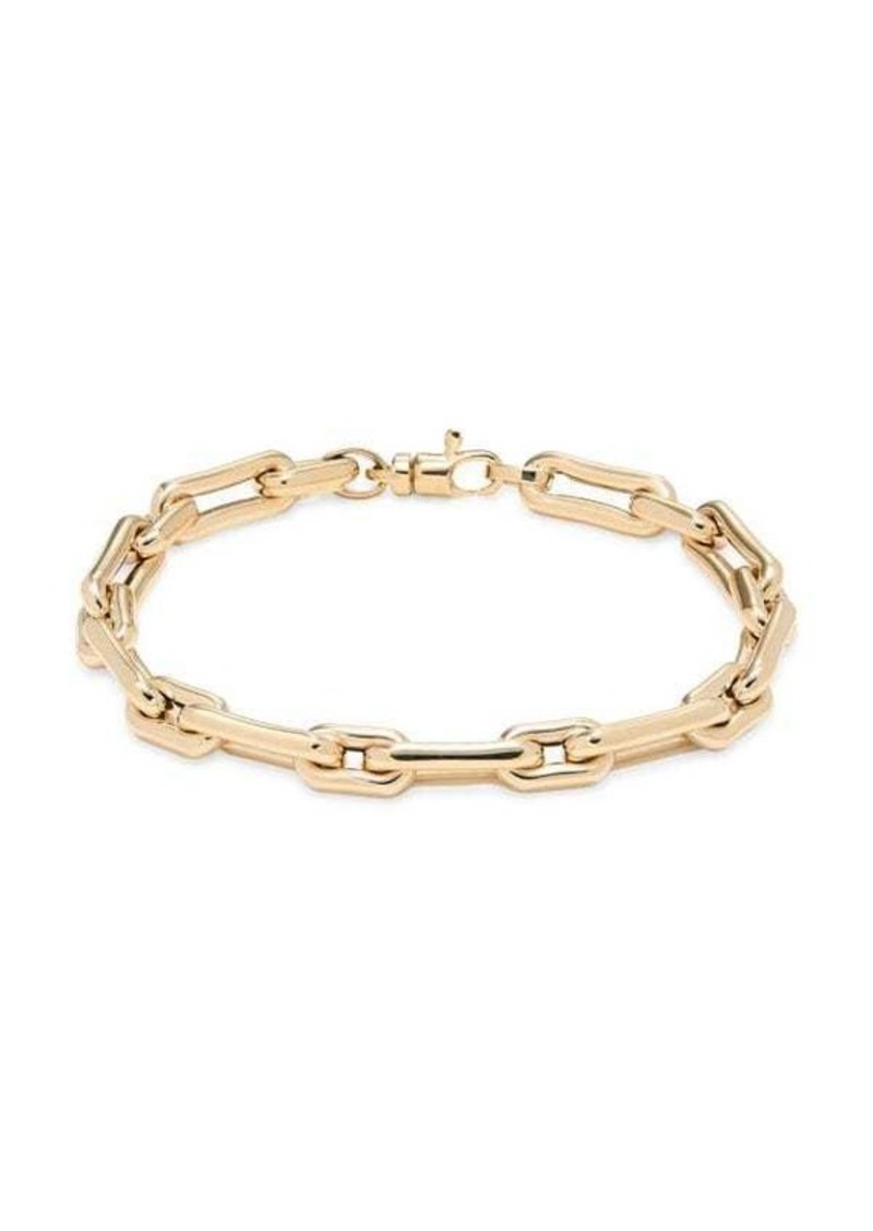 Saks Fifth Avenue 14K Yellow Gold Oval Link Bracelet