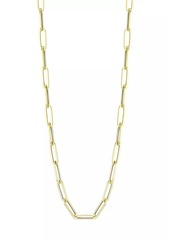 Saks Fifth Avenue 14K Yellow Gold Paper Clip Chain Necklace