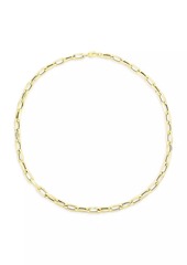 Saks Fifth Avenue 14K Yellow Gold Paper Clip Chain Necklace/18"