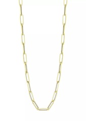 Saks Fifth Avenue 14K Yellow Gold Paper Clip Chain Necklace/4.2MM