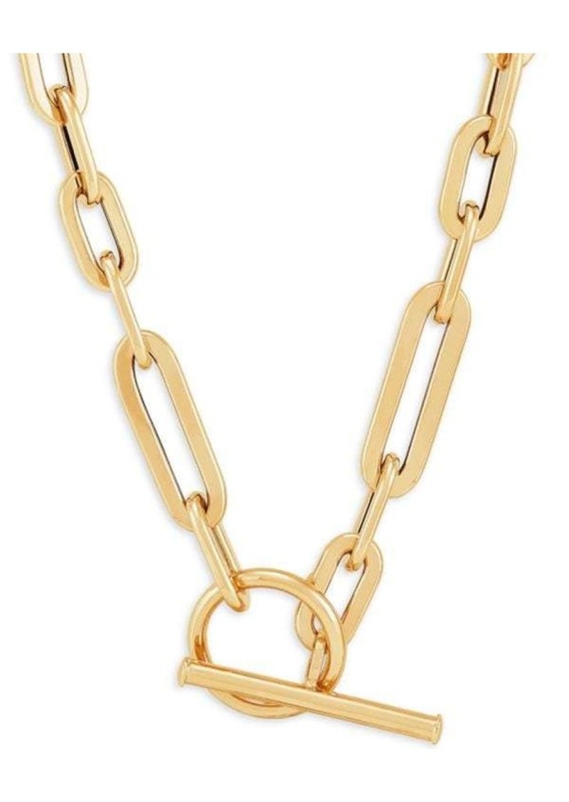 Saks Fifth Avenue 14K Yellow Gold Paperclip Necklace