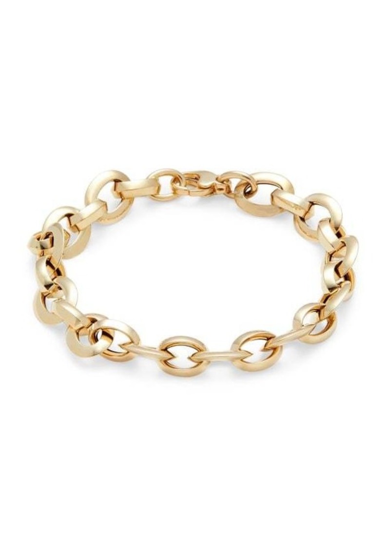 Saks Fifth Avenue 14K Yellow Gold Rolo Chain Bracelet