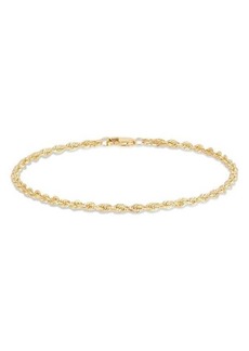 Saks Fifth Avenue 14K Yellow Gold Rope Chain Bracelet