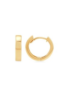 Saks Fifth Avenue 14K Yellow Gold Round Huggie Earrings