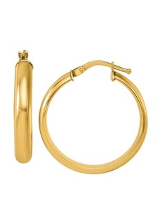Saks Fifth Avenue ​14K Yellow Gold Small Tube Hoop Earrings