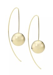 Saks Fifth Avenue 14K Yellow Gold Spherical Drop Earrings