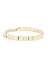 Saks Fifth Avenue 14K Yellow Gold Square-Link Bracelet